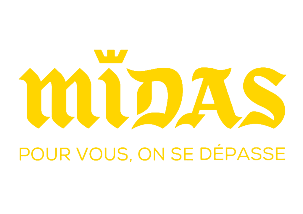 Logo midas dépannage auto sur paris